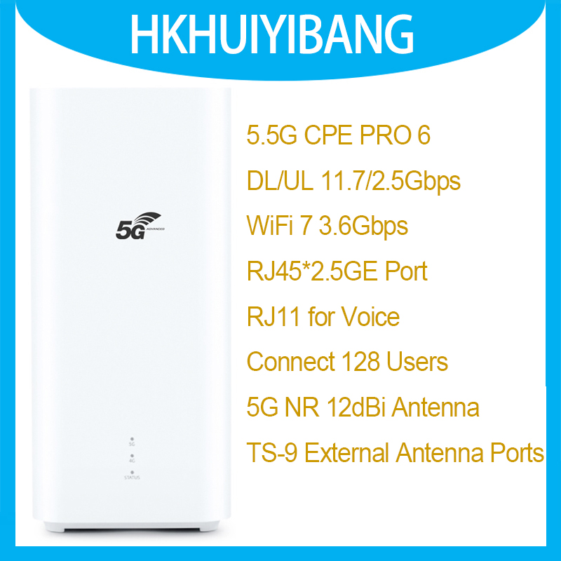 Unlocked Brovi 5G CPE 6 H165-3 - огляд і ціна 4G Lte Router Sim