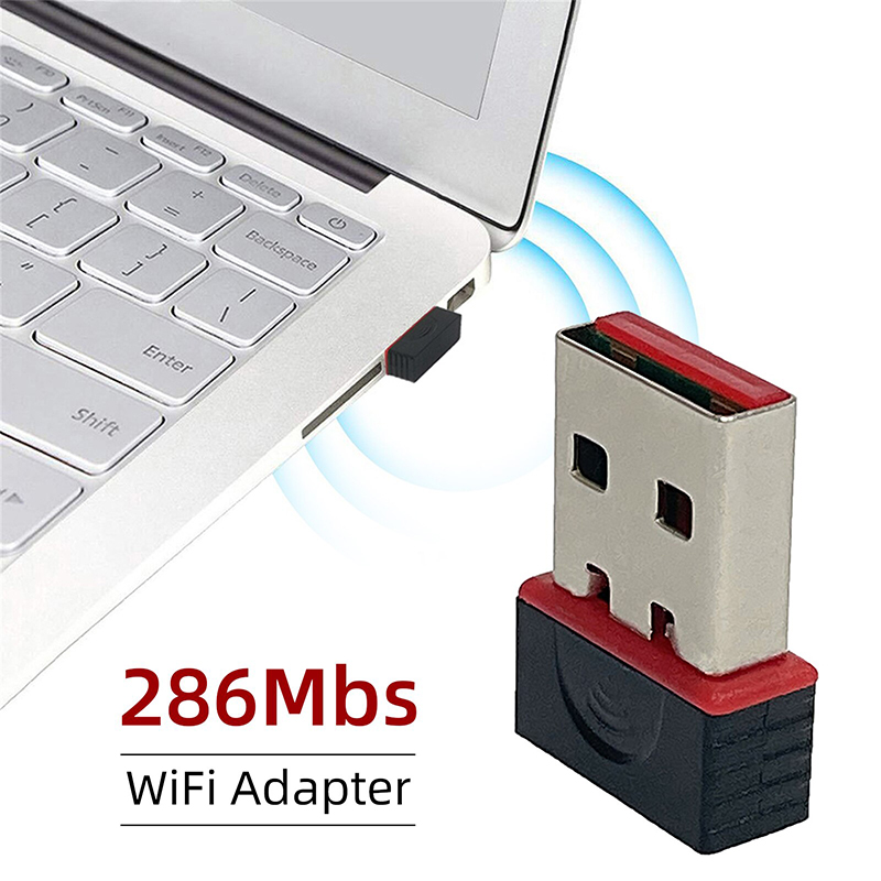 2.4Ghz Wireless Mini USB WiFi  - огляд і ціна Gigabit Network Card