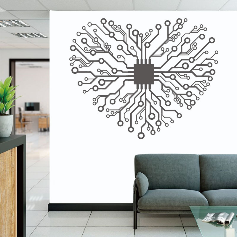Love Chip Tech Company Office  - огляд і ціна Tech Office Wall