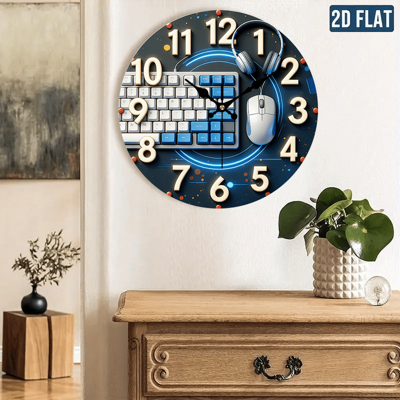 2D Flat, 1pc, Tech-Style Woode - огляд і ціна Tech Office Wall