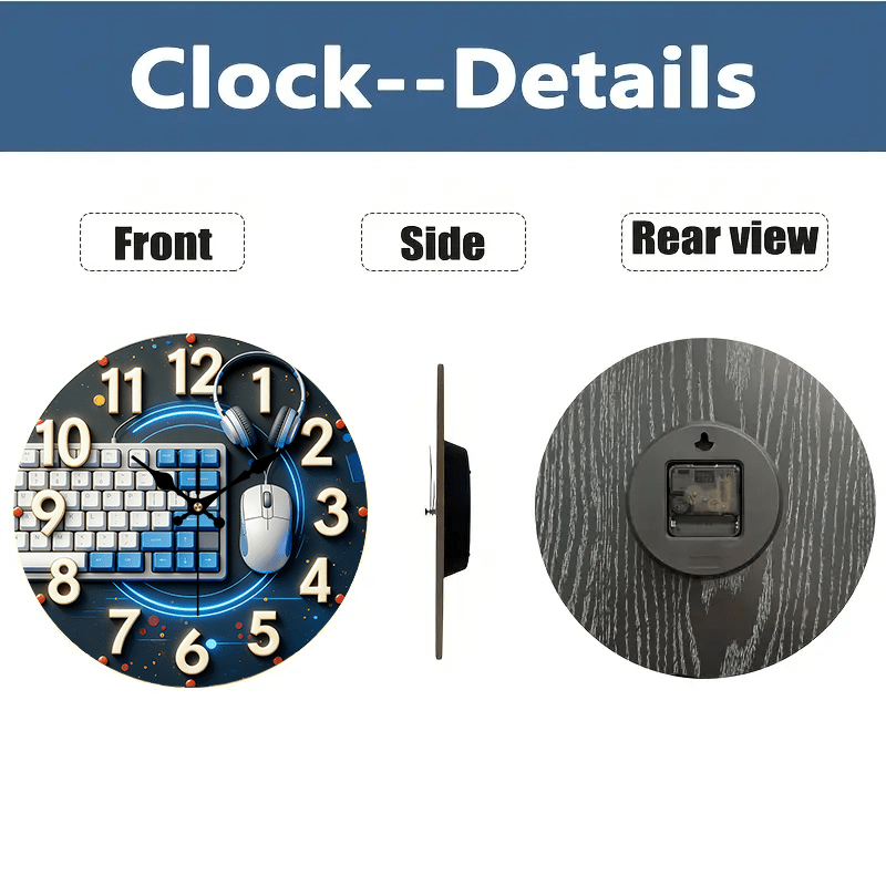 2D Flat, 1pc, Tech-Style Woode - огляд і ціна Tech Office Wall