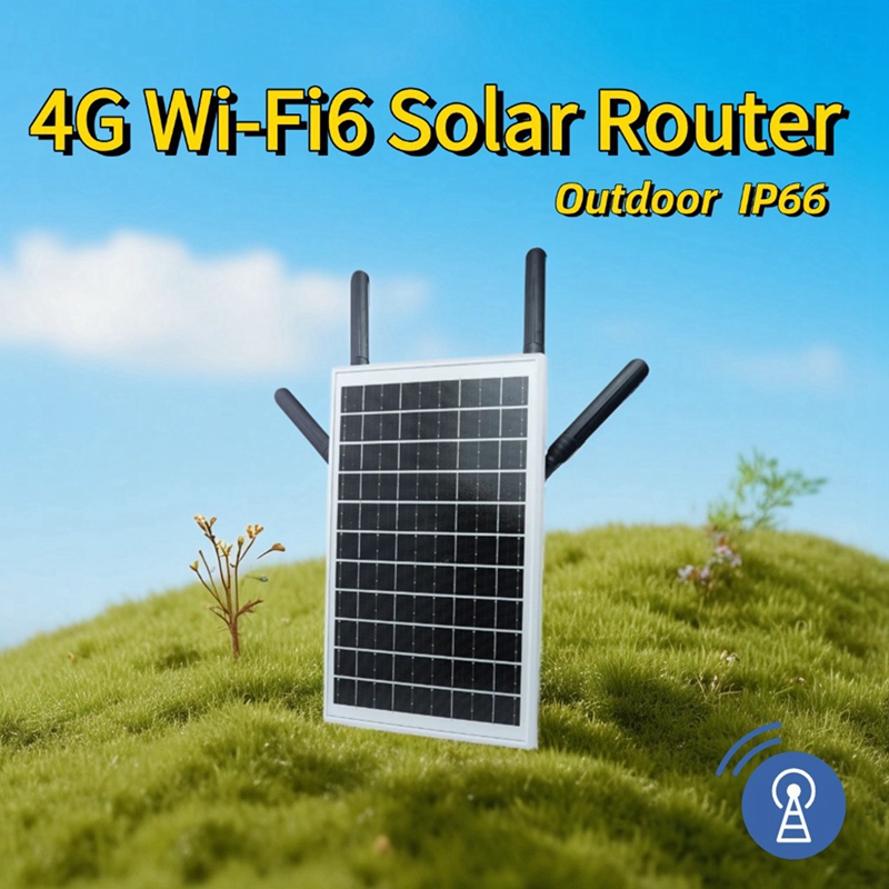 12W 18000mAh Solar Powered 4G  - огляд і ціна 4G Lte Router Sim