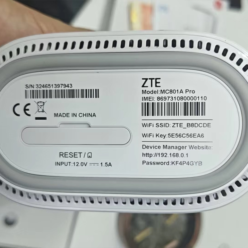 ZTE 5G Indoor WiFi Router MC80 - огляд і ціна 4G Lte Router Sim