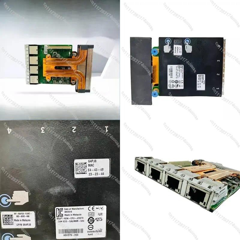 For DELL X550-T4 64PJ8 10GbE Q - огляд і ціна Gigabit Network Card