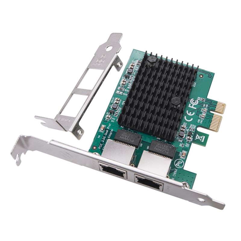 ABAN 2 Port 2.5G PCIe Network  - огляд і ціна Gigabit Network Card