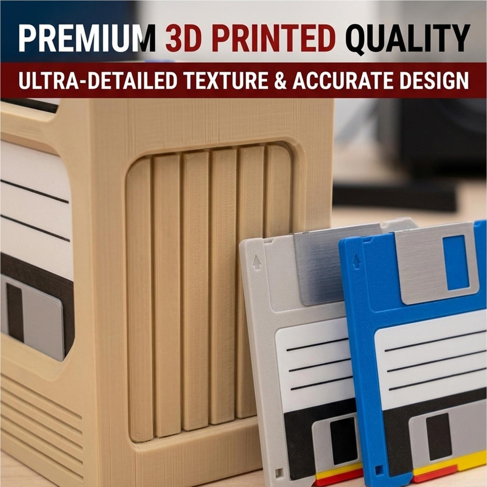 Retro Tech Coaster Holder Set  - огляд і ціна Office Tech For Home