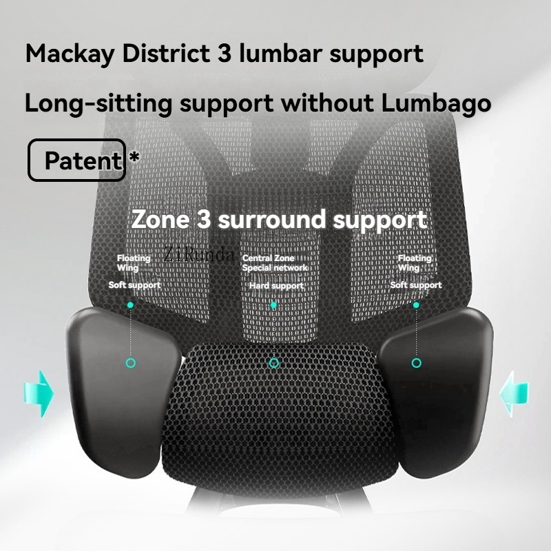 Deluxe High-Tech Ergonomic Mes - огляд і ціна Office Tech Chair