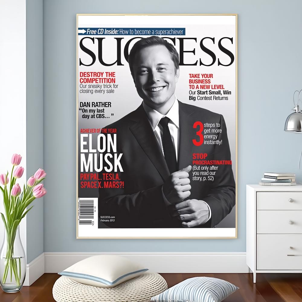 Elon Musk Dogefather Tech Visi - огляд і ціна Tech Office Wall